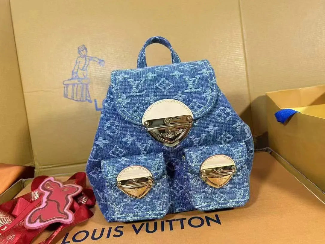 Louis Vuitton Venice Monogram Denim Backpack Bag
