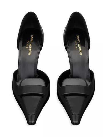 Saint Laurent D鈥檕rsay Leather Pumps