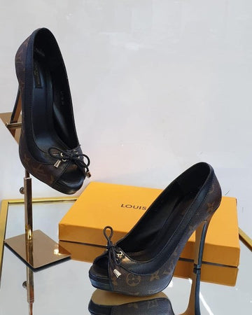 Louis Vuitton Afterglow Platform Pump Heels