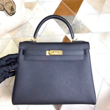Herm猫s Kelly Bag Blue