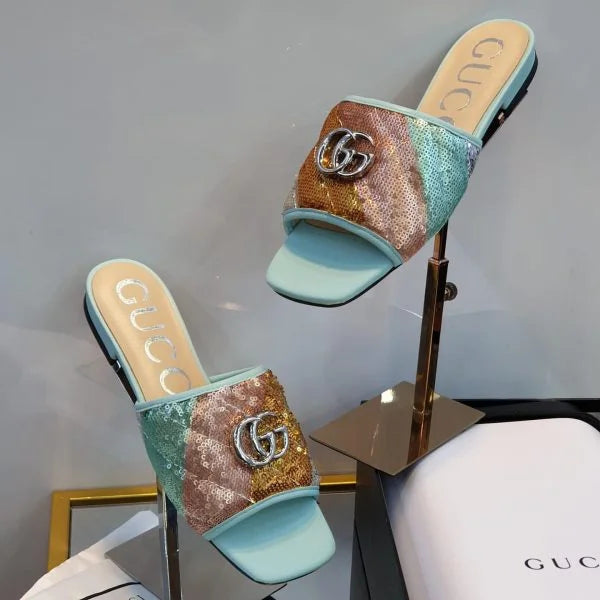 Gucci Slide with Double G – Flat Shoes For Women