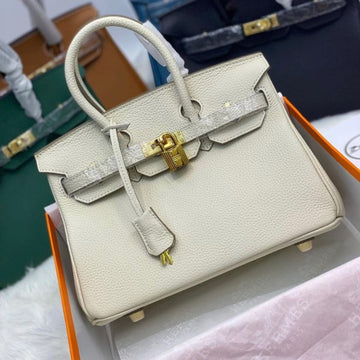 Herm猫s Birkin Bag White
