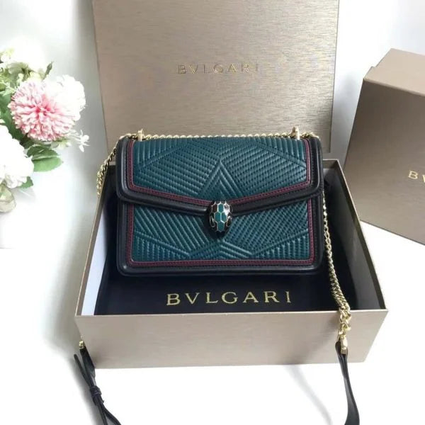 Bvlgari Serpenti Diamond Blast Shoulder Bags for Women