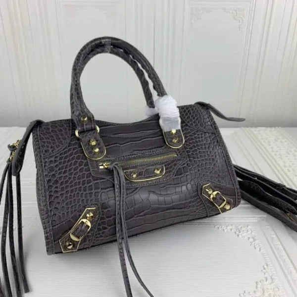 Balenciaga Women’s Classic Mini City Leather Bags