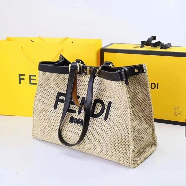 Fendi Canvas Tote Bag For Women