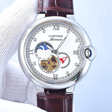 BALLON BLEU 36MM OPEN HEART DIAMOND NUMERALS