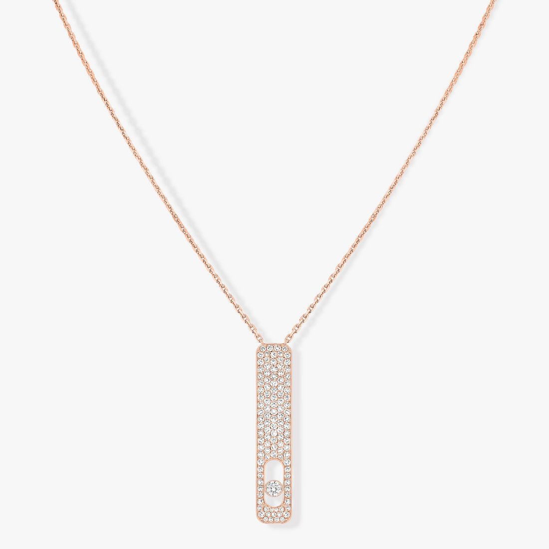 MY FIRST DIAMOND PAVED NECKLACE