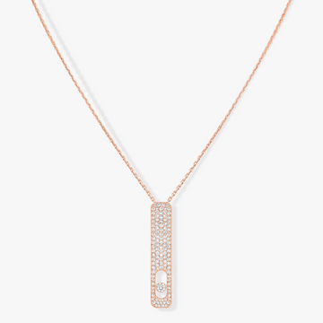 MY FIRST DIAMOND PAVED NECKLACE
