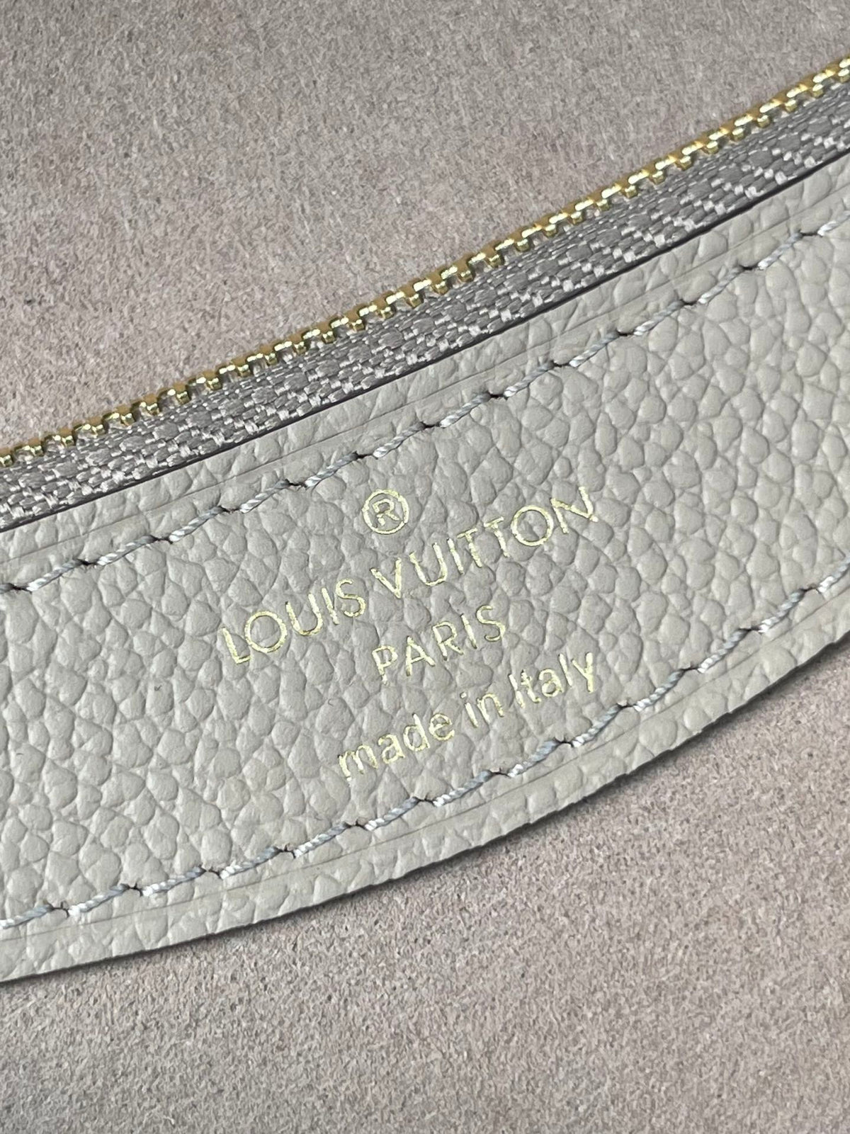DIANE 23 IN TOURTERELLE WHITE MONOGRAM EMPREINTE LEATHER