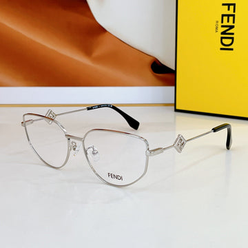 TRAVEL GEOMETRIC FRAME SUNGLASSES FE40152U IN METAL