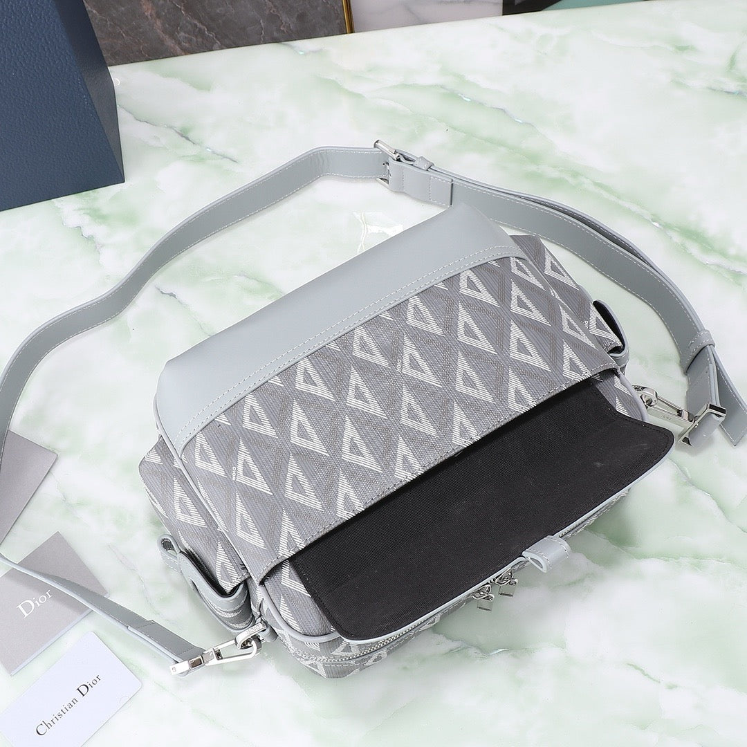CD Diamond Messenger Bag