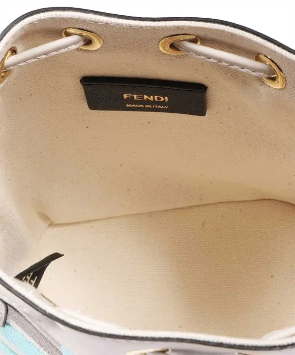 Fendi Mini Mon Tresor Bucket Bag Multicolor