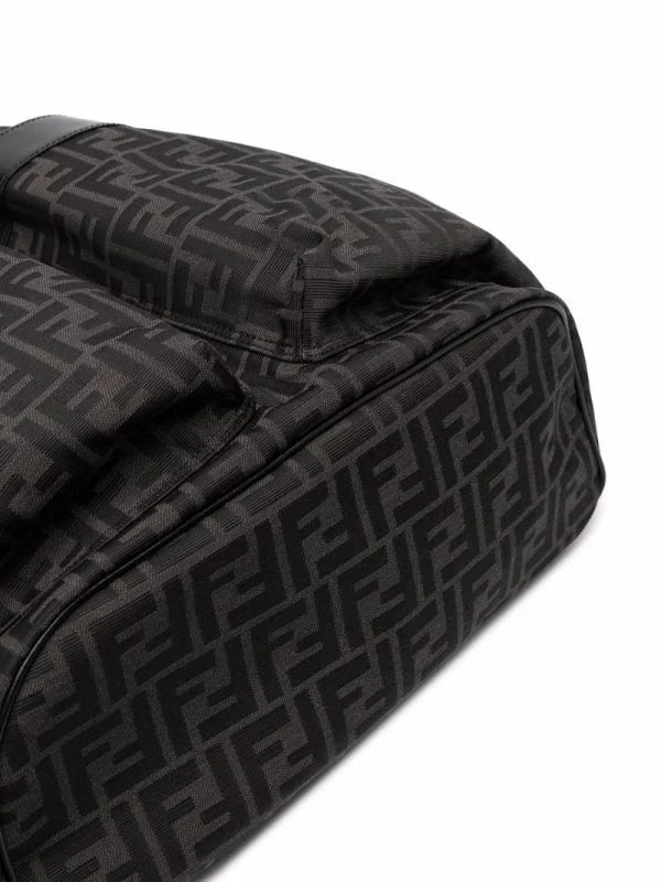 Fendi Strike Medium Black Backpack