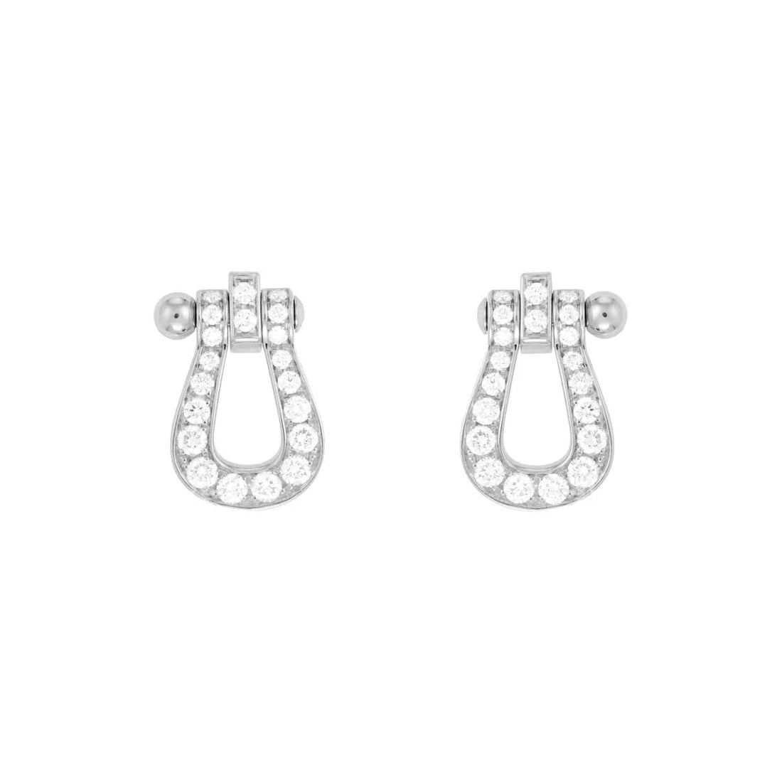 FORCE 10 FULL DIAMOND STUD EARRINGS MINI MODEL