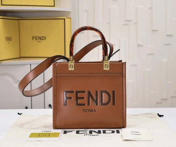 Fendi Mini Sunshine Shopper Bag