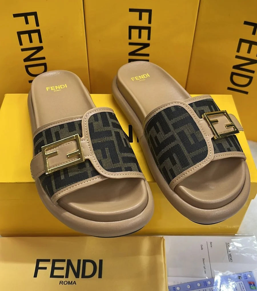 Fendi Unisex Slippers For Men & Women