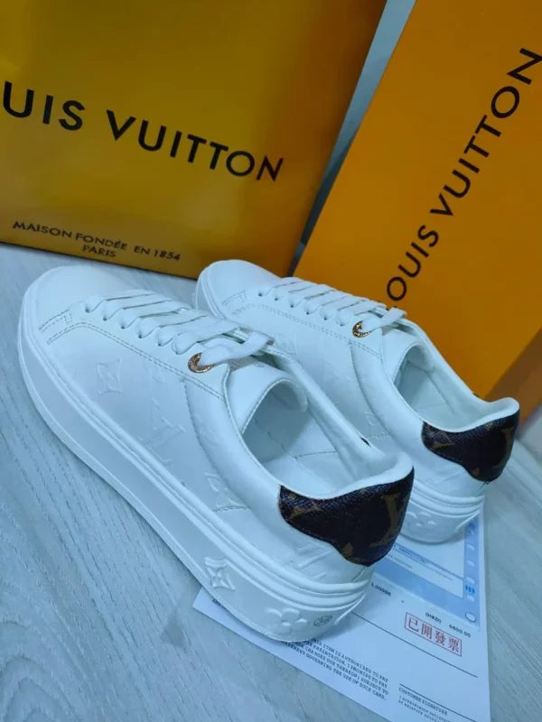 Louis Vuitton Leather Mens Sneakers
