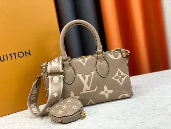 LV Onthego PM Bicolor Monogram Empreinte Bag
