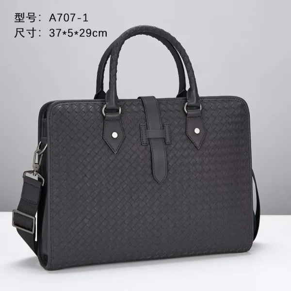 Bottega Veneta Leather Business Briefcase Laptop Bag