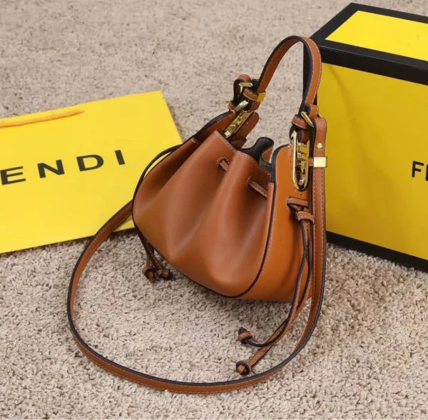 Fendi Pomodorino Leather Mini Bag For Woman