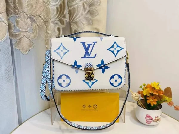 Louis Vuitton Monogram Leather Shoulder Bags