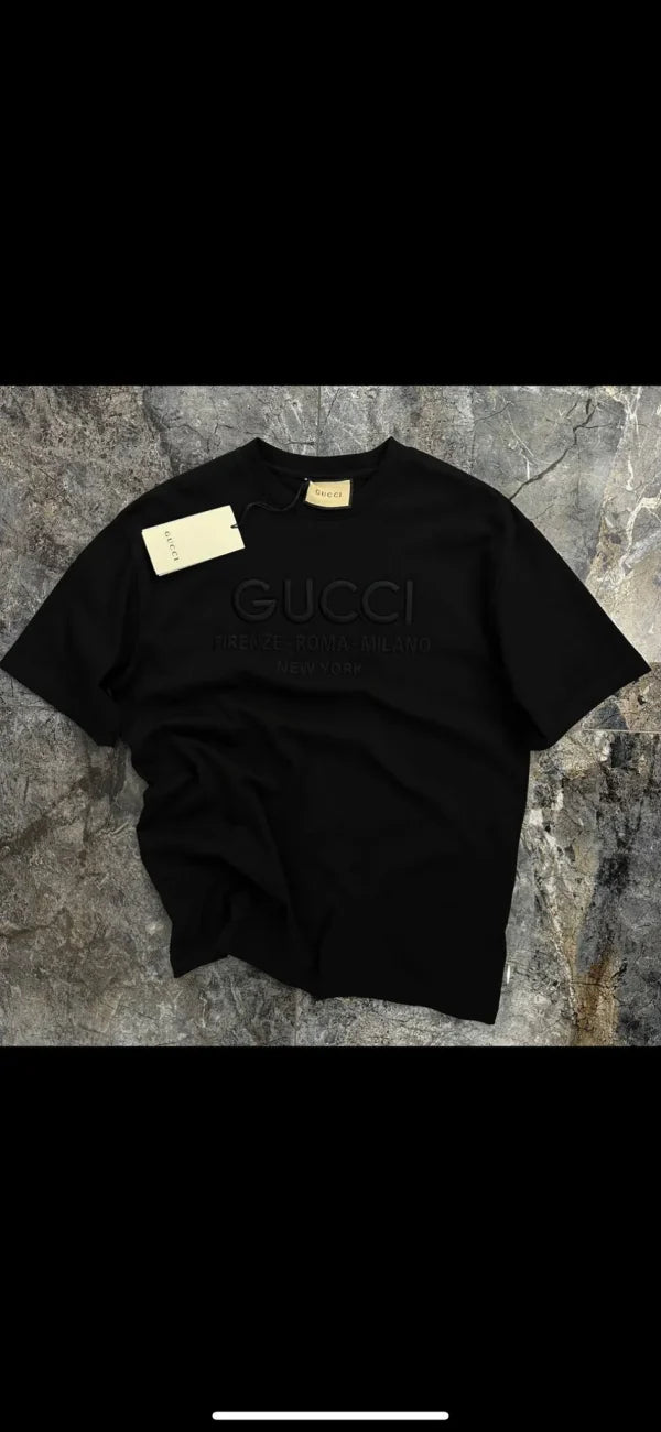 Gucci Cotton Logo Short Sleeve T-Shirt