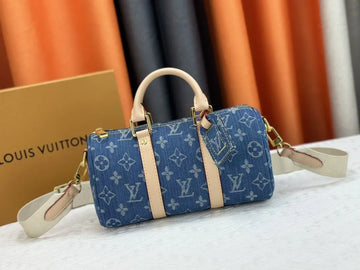Louis Vuitton Remix Keepall Bandouli猫re Boston Bags