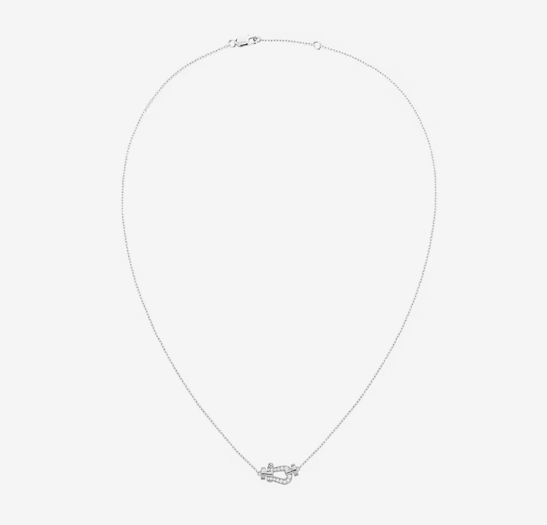 FORCE 10 DIAMOND SILVER NECKLACE MINI MODEL