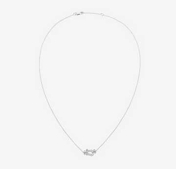 FORCE 10 DIAMOND SILVER NECKLACE MINI MODEL