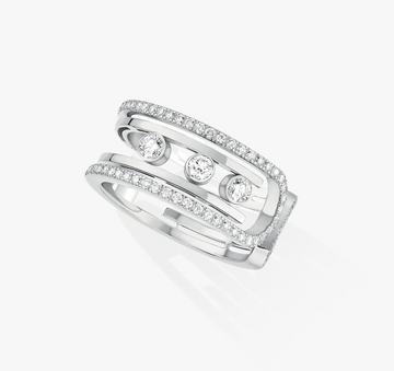 MOVE 10TH DIAMOND OPEN RING
