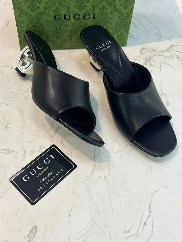 Gucci Heels Mules Women Sandals