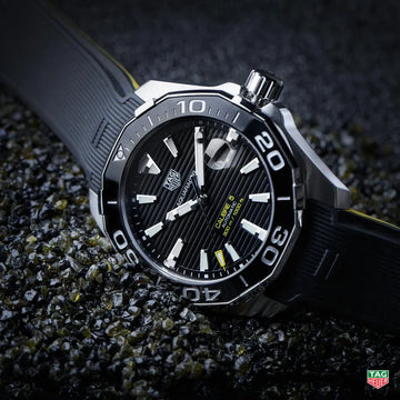 TAG Heuer Aquaracer Men鈥檚 Black Watch