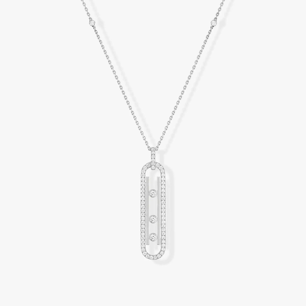 MOVE 10TH PM DIAMOND NECKLACE