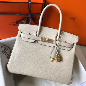HERM Birkin 30cm Bag In Beton