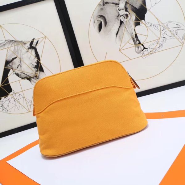 HERM Medium Bolide Travel Case In Solei Cotton