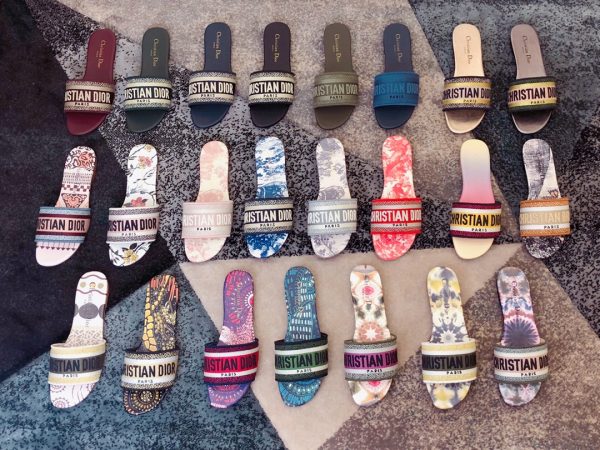 Christian Dior Dway Slide | Embroidery Slippers | 23 Designs