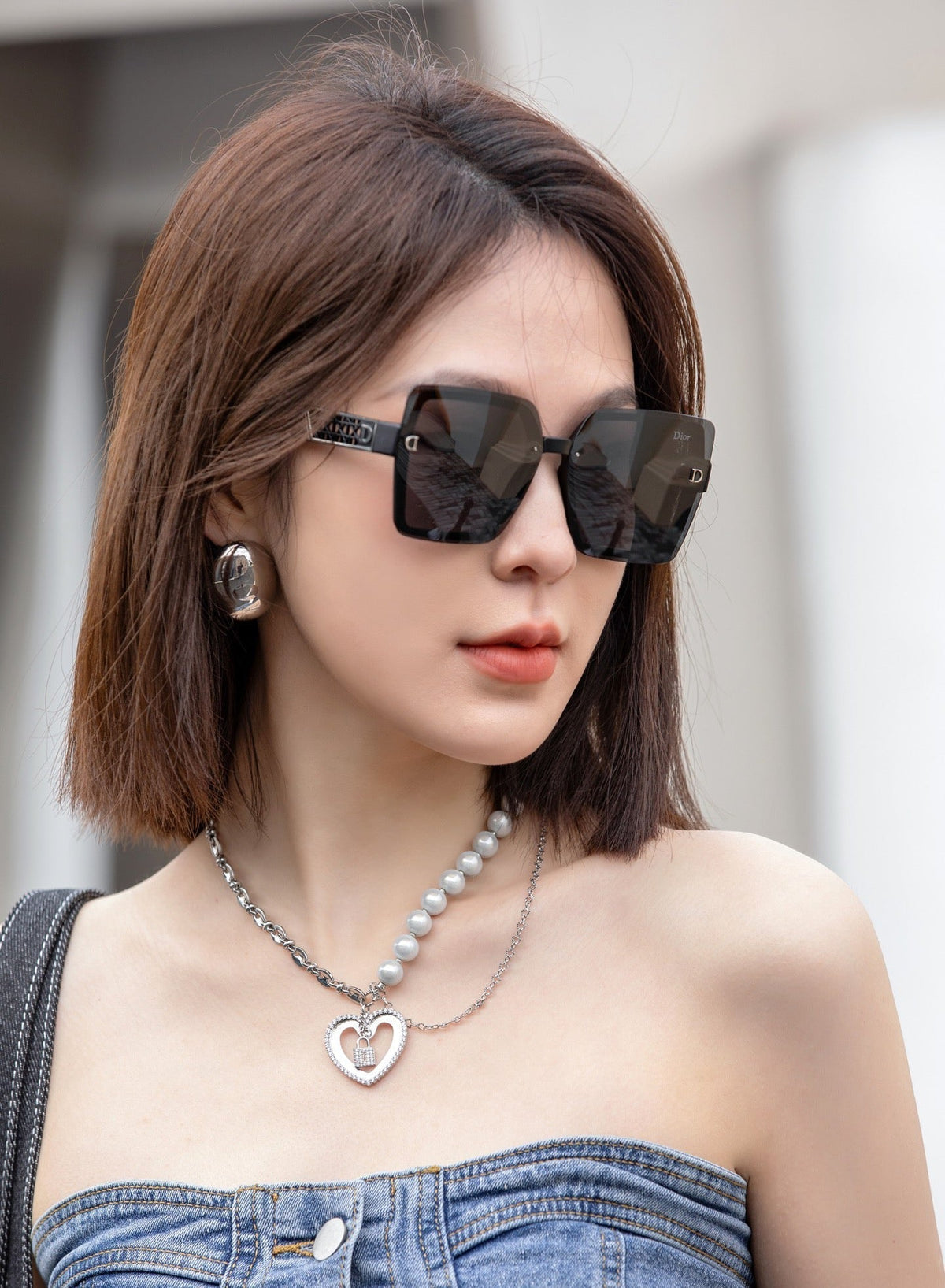 MONTAIGNE SUNGLASS CD1086 IN ACETATE
