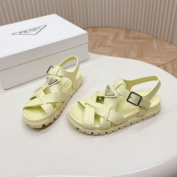 Pra Interwoven Straps Sandals 30 Vanilla