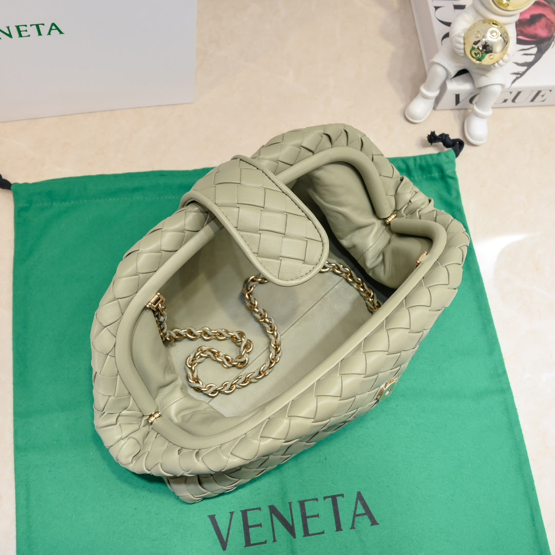 Teen Lauren 1980 With Chain 31.5 Green Leather Ghw