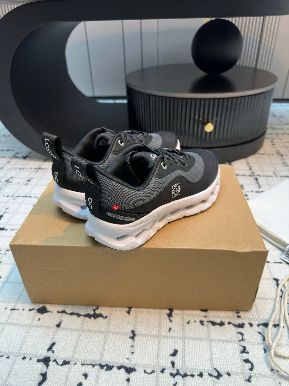 LW CLOUDTILT 2.0 SNEAKER BLACK POLYESTER