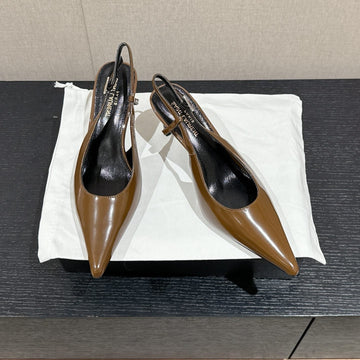 SL CHERISH SLINGBACK 75 CAMEL CALFSKIN