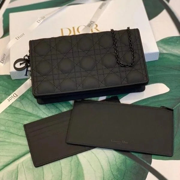 Lady Dior Voyageur Wallets 鈥� 3 Colors