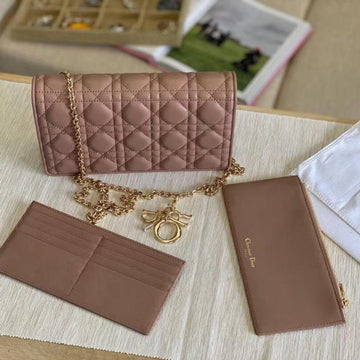 Lady Dior Voyageur Wallets 鈥� 3 Colors