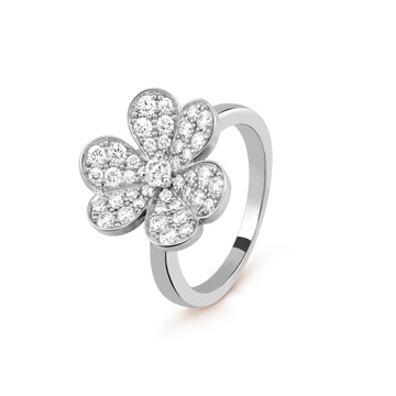 FRIVOLE SILVER DIAMOND RING
